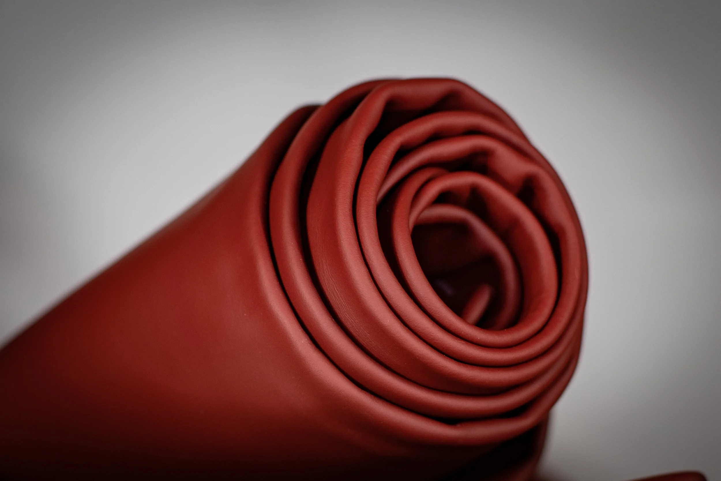 Serious Red • Premium Whole and Half Leather Hides — Just Hides